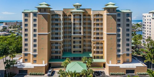 Actual Manatee Bay building entrance side