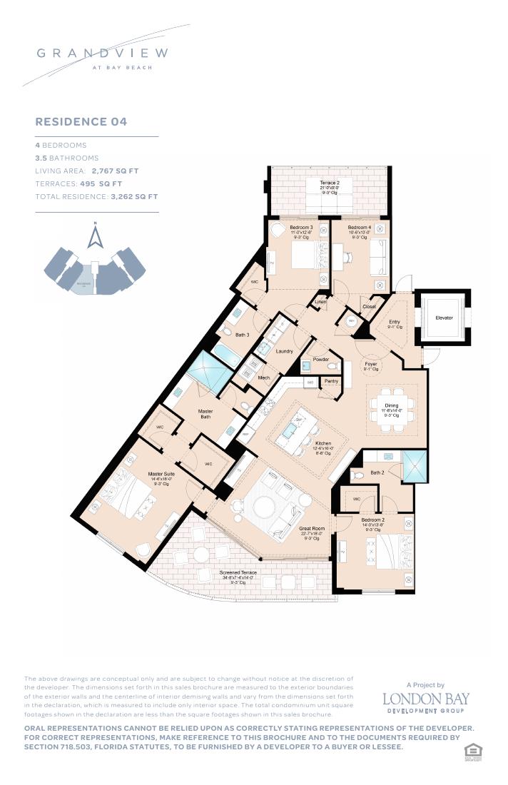 Grandview developer Residence 04 floor plan