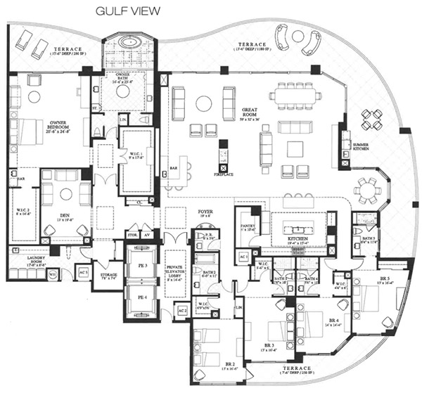 Omega - Penthouse 02 historical original plan