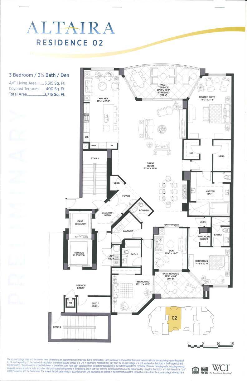 Altaira original historical 02 floor-plan drawing